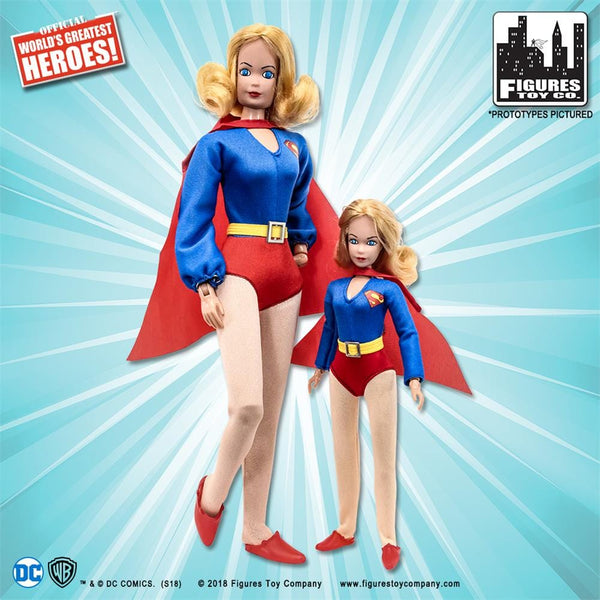 12 Inch Retro DC Comics Action Figures Series: Supergirl - Figures