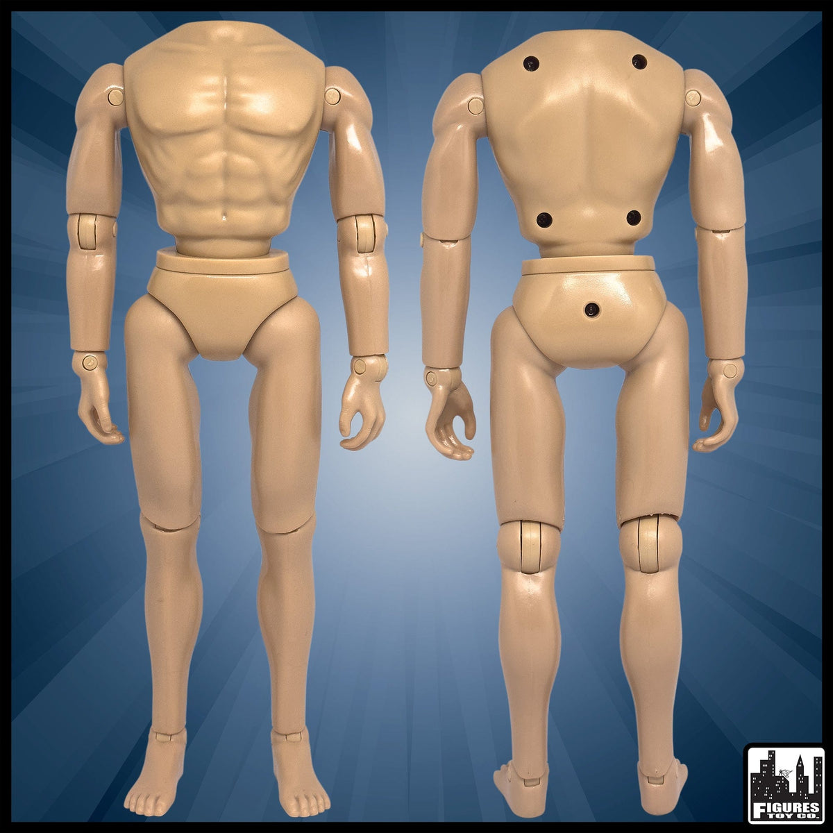 12 Inch Type S Male Action Figure Body