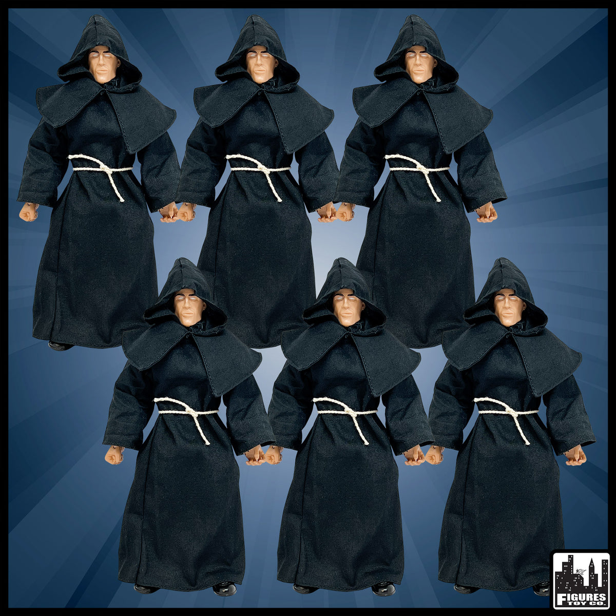 Set of 6 Druids for WWE &amp; AEW Wrestling Action Figures