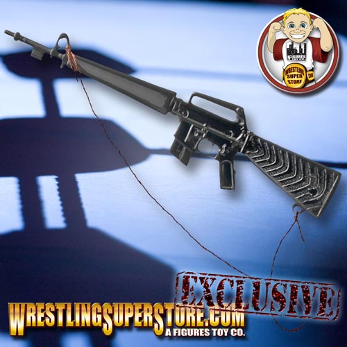 M-16 Action Figure Gun for Wrestling Figures