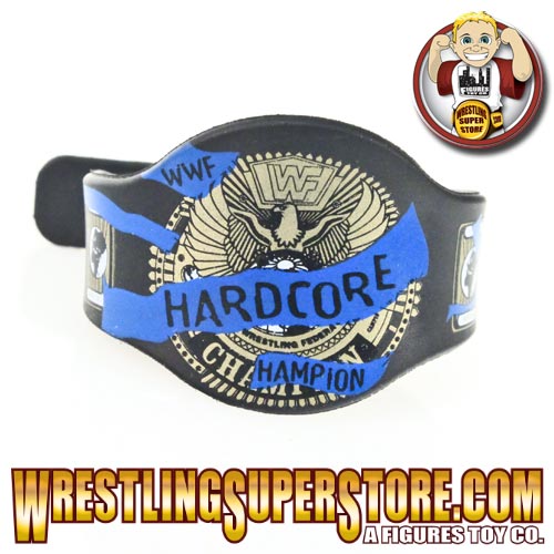 WWE Jakks Rubber Hardcore Championship Belt for Wrestling Figures