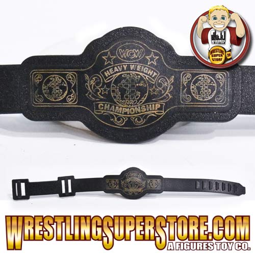 WCW Heavyweight Belt Rubber Action figure Belt for Wrestling Figures