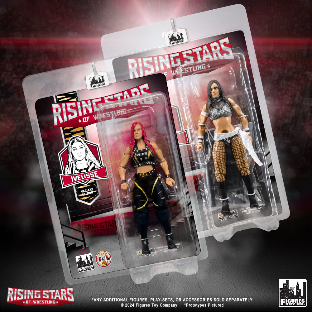 Rising Stars of Wrestling Action Figure Series: Set of 2 Ivelisse Figures