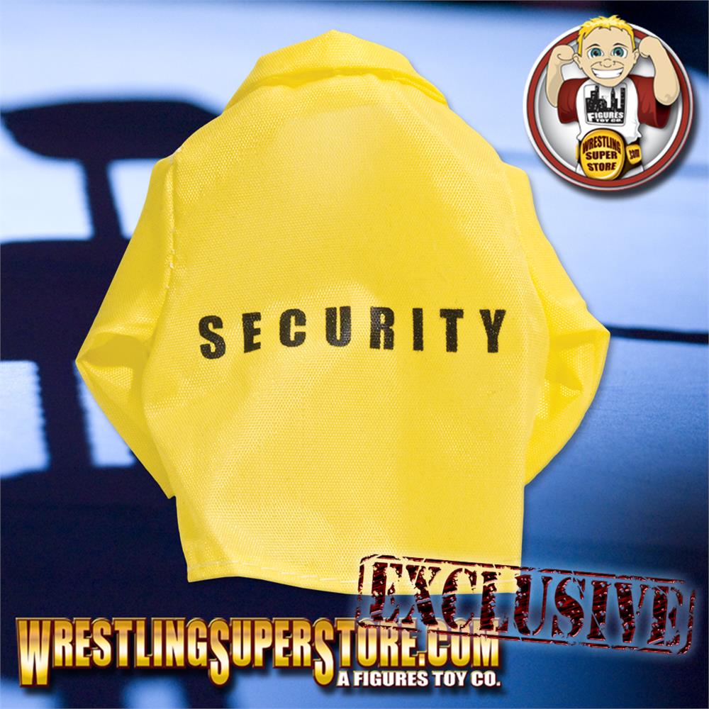 Yellow Security Guard Jacket