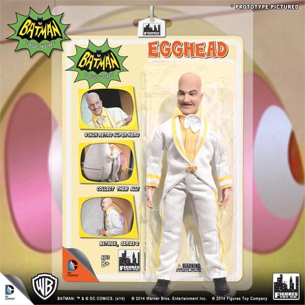 Batman Classic TV Series 8 Inch Action Figures Series 2: Egghead