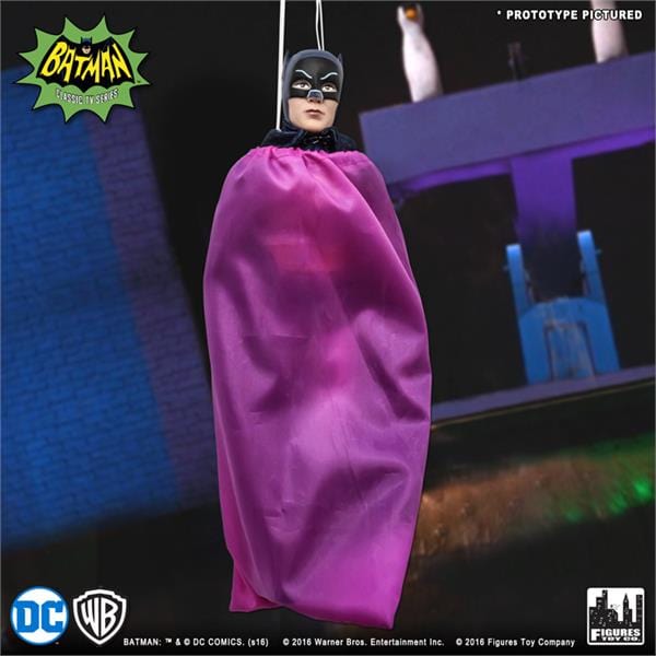 Batman Classic TV Series Figures Deluxe Batman Purple Bag Variant Batman Classic TV Series Figures Deluxe Batman Purple Bag Variant