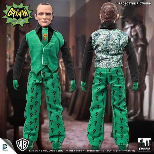 Batman Classic TV Series 8 Inch Figures The Riddler Unmasked