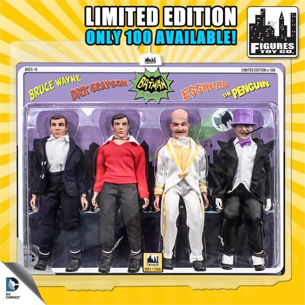 70's フランケンベリー他 箱入り4体セット アドバタイジング フィギュア Batman-Classic-TV-Series-Action-Figures-Four-Pack:-Series-2