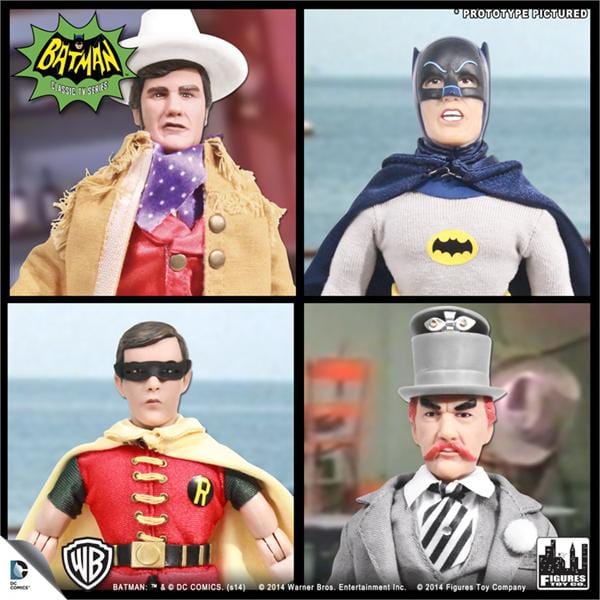 Batman Classic TV Series Action Figures Series 3: Loose In Factory Bag