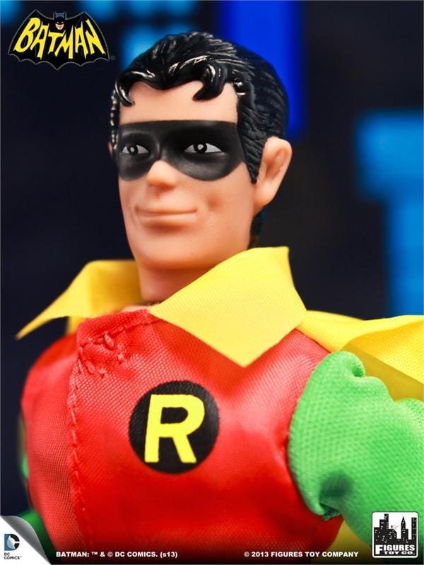 Batman Retro 8 Inch Action Figures Series 1: Robin - Figures Toy