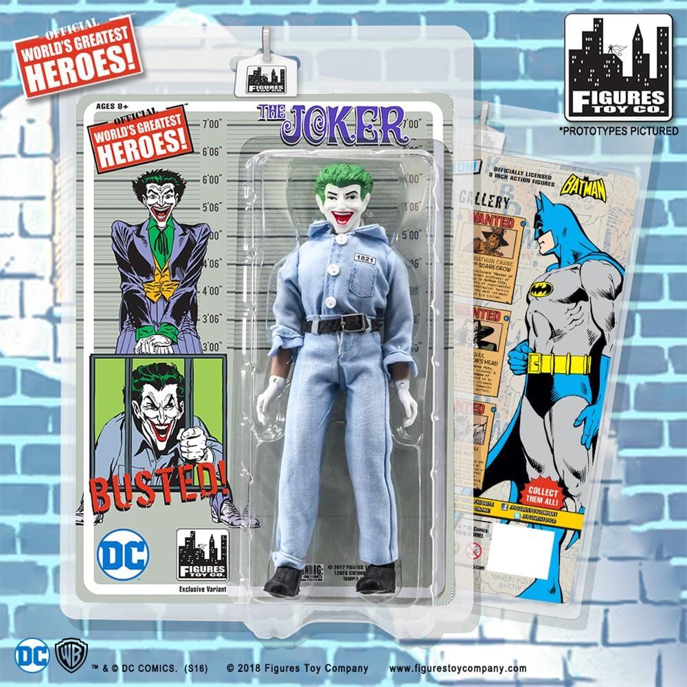 Batman Retro Action Figures Series: The Joker [Prison Variant]