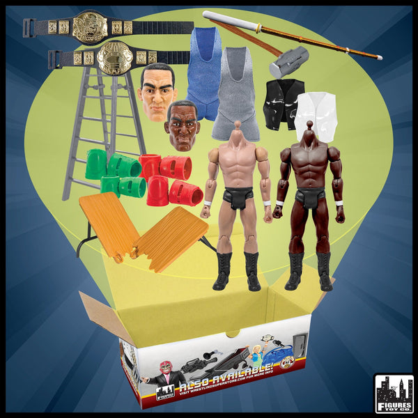 Build A Wrestling Figure Kit Deluxe Special Edition Figures Toy Company