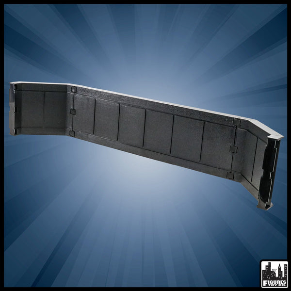 Deluxe Black Ring Guard Rail Barricade Set for WWE AEW