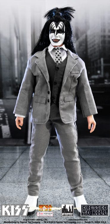 KISS 12 Inch Action Figures Dressed To Kill Re-Issue Series: The