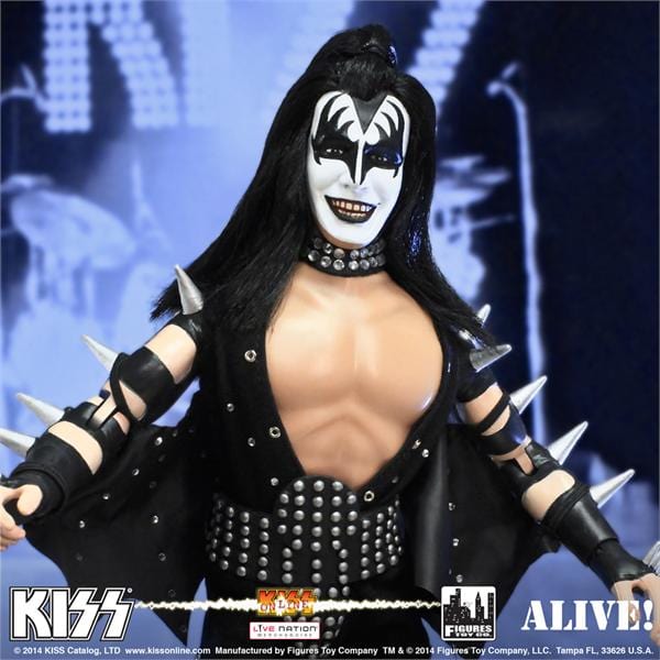 Kiss 12 Inch Action Figures Series 6 Alive: The Demon - Figures