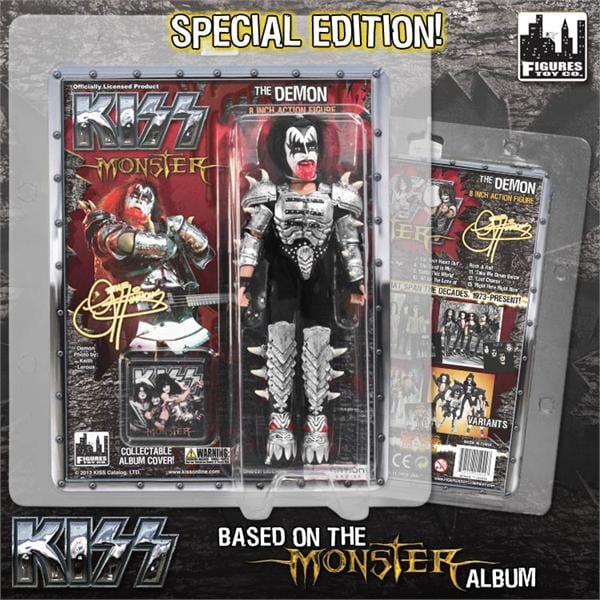 KISS 8" Action Figures Series 4: The Demon (Bloody Variant)