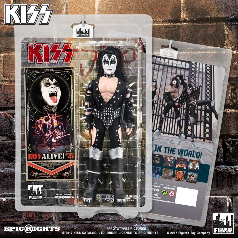 KISS 8 Inch Action Figures Alive Re-Issue Series: The Demon