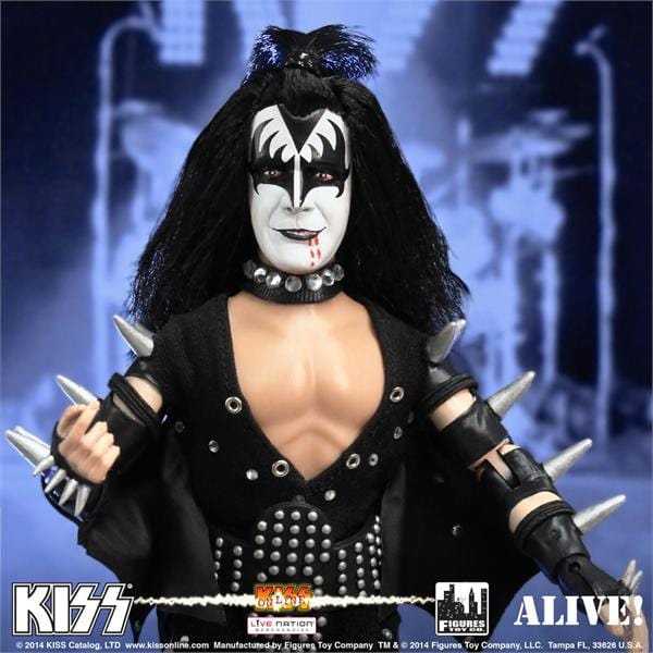 Kiss 8 Inch Action Figures Series 6 Alive: The Demon - Figures Toy