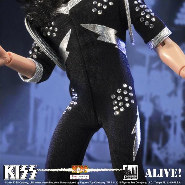 Kiss 8 Inch Action Figures Series 6 Alive: The Spaceman - Figures
