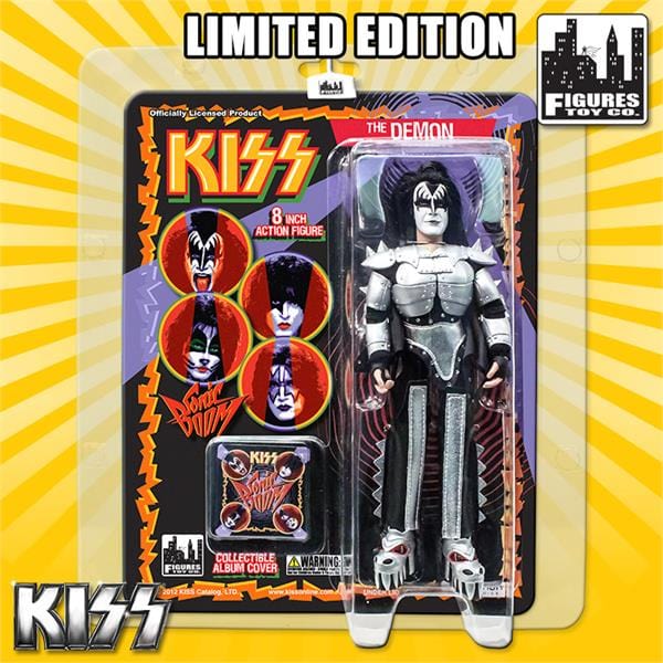 KISS 8 Inch Figures "The Demon" Sonic Boom Series Special Edition With Updated Head Sculpt