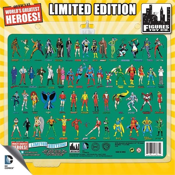 Limited Edition Retro 8 Inch DC Superhero Two-Packs: Robin & Dick