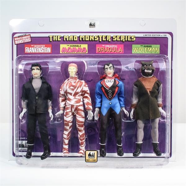 monsters figures Mad Monsters Action Figure Four Pack
