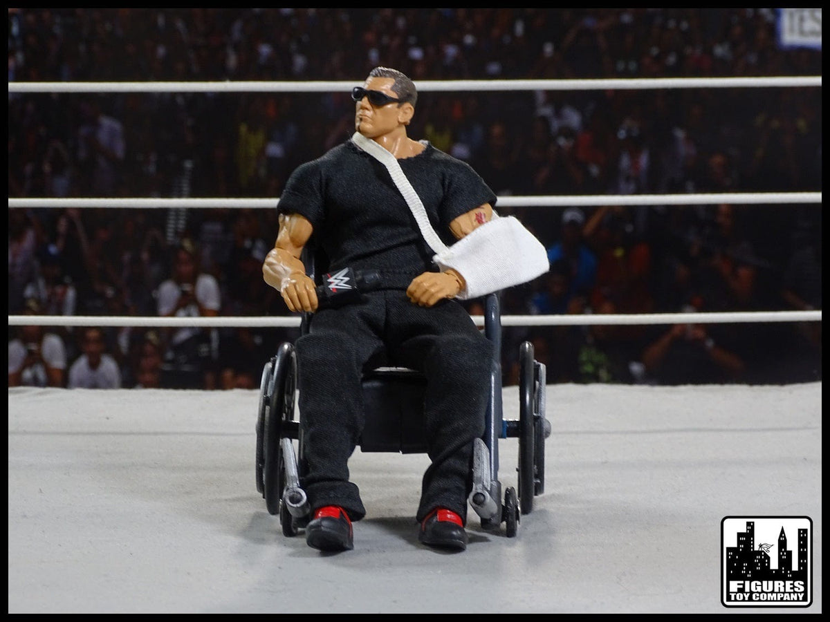 Plastic Toy Wheelchair for WWE Wrestling Action Figures