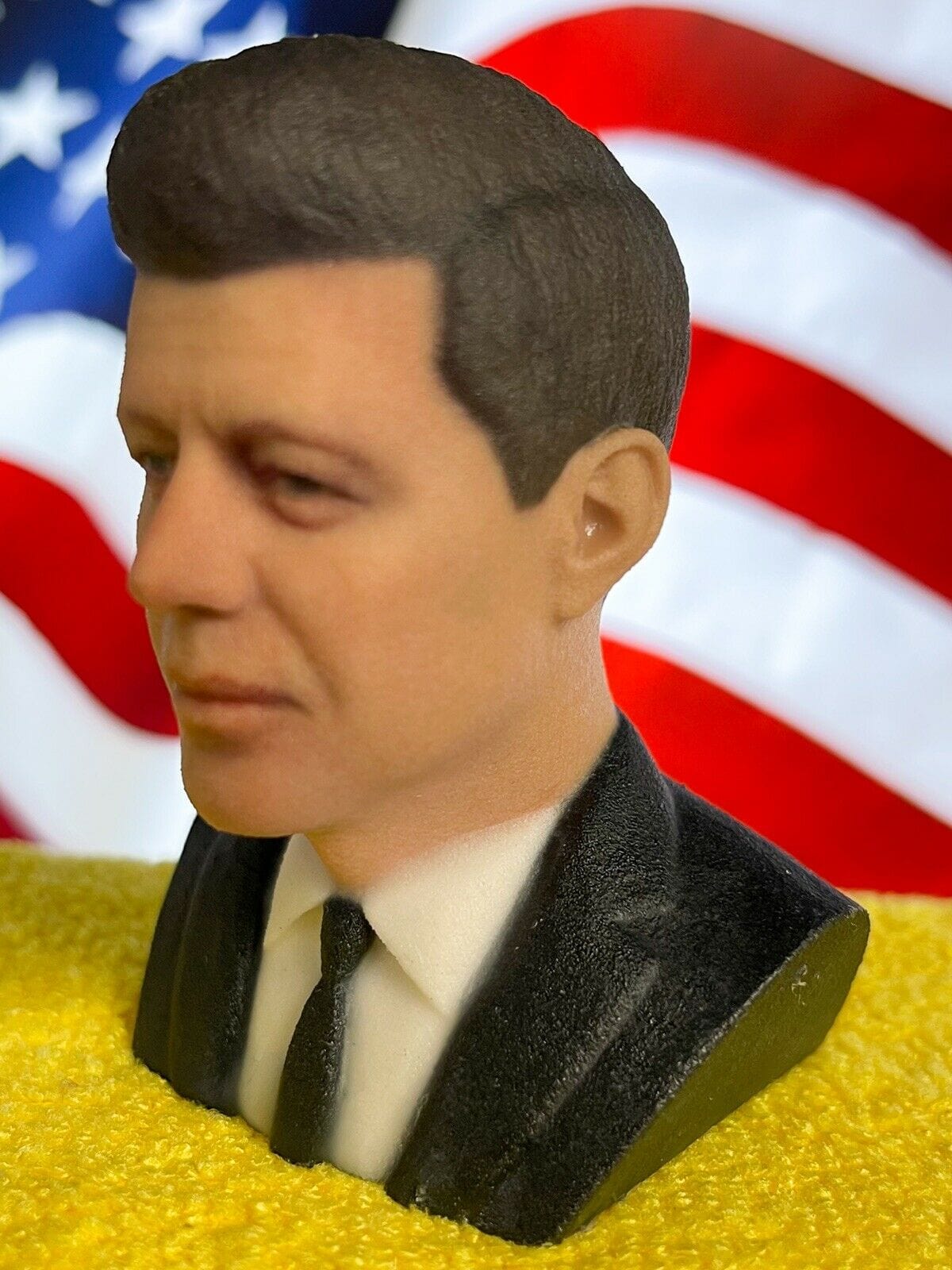 President John F. Kennedy Bust Statue Collectible