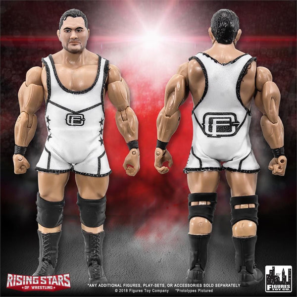ジェフ・コブ　プロレス　カスタムフィギュア Rising Stars of Wrestling Action Figure Series: Jeff Cobb