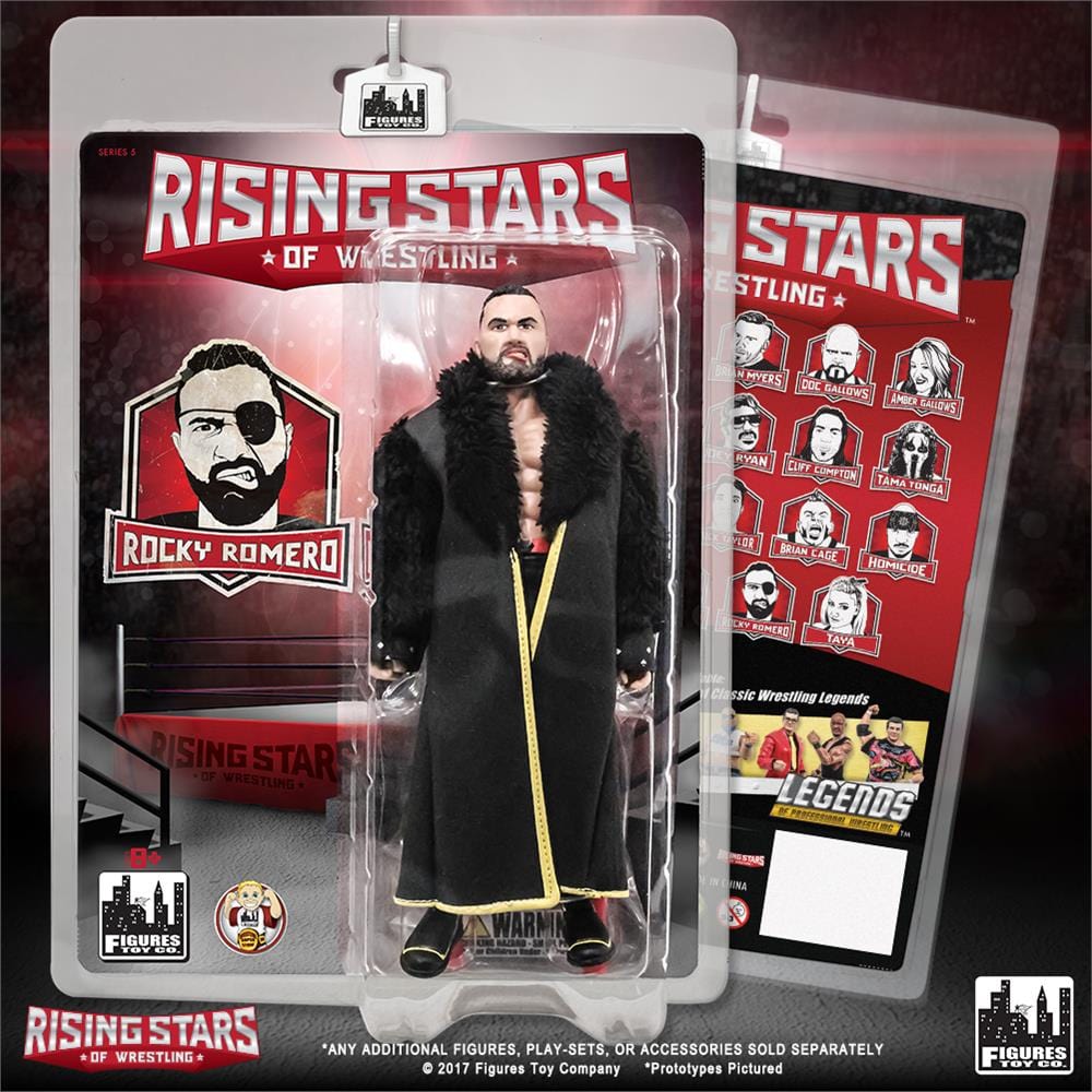 Rising Stars of Wrestling Action Figure Series: Rocky Romero