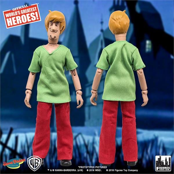 Scooby Doo Retro 8 Inch Action Figures Series One: Shaggy