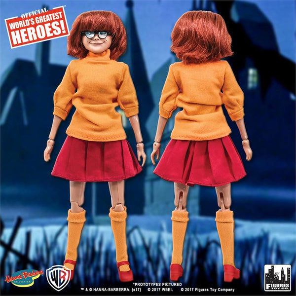 Scooby Doo Retro 8 Inch Action Figures Series Velma Figures Toy Company