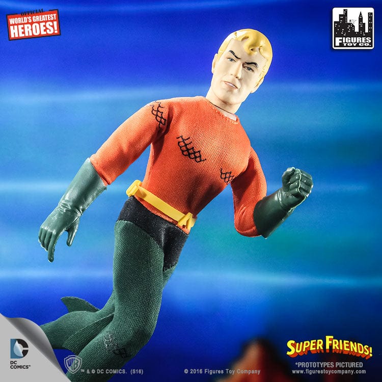 Super Friends Retro 8 Inch Action Figures Series Two: Aquaman