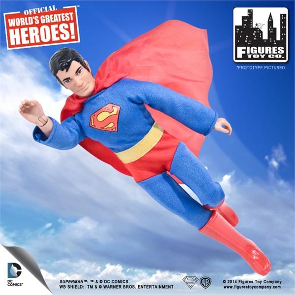 Superman Retro 8 Inch Action Figures Series 1: Superman (EARLY BIRD EDITION)
