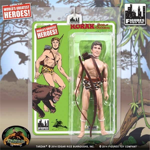 Tarzan Retro 8 Inch Action Figures Series 1: Korak