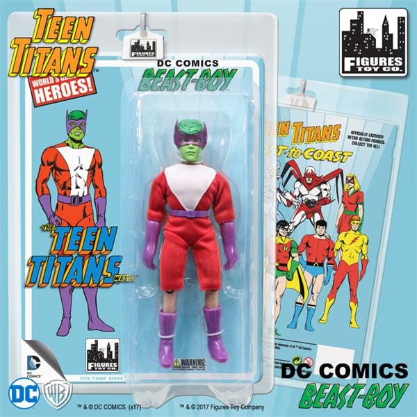 Teen Titans 7 Inch Action Figures Series Two: Beast Boy (Green)