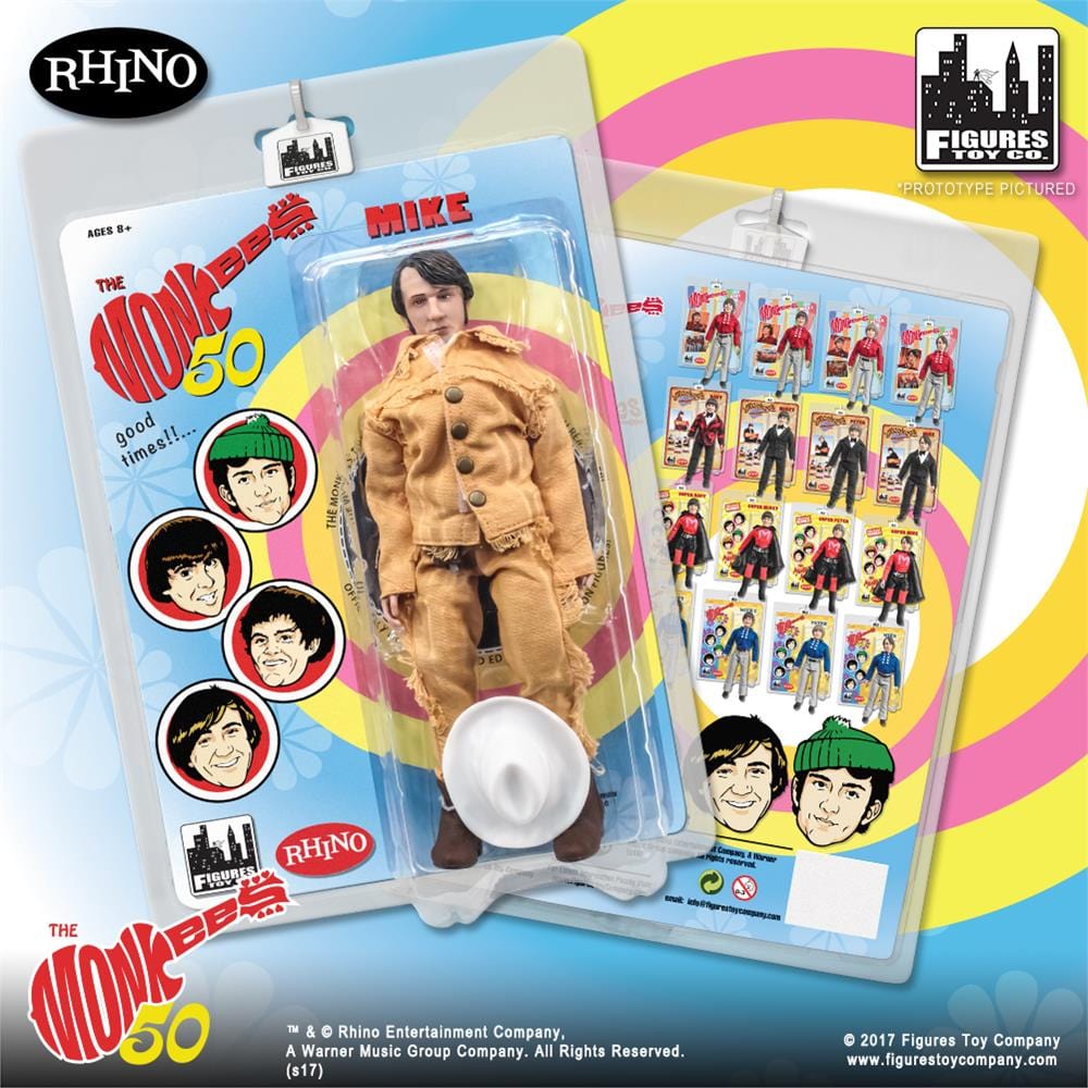 The Monkees 8 Inch Retro Action Figure Variants: Cowboy Mike Nesmith