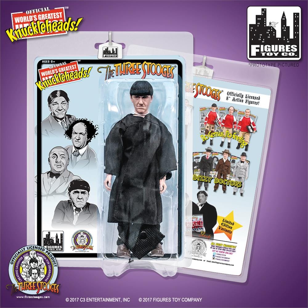 The Three Stooges 8 Inch Action Figures: Graduation Moe