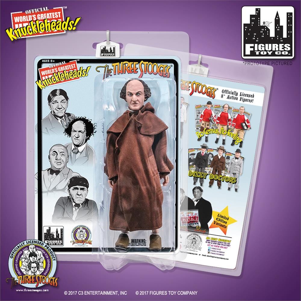 The Three Stooges 8 Inch Action Figures: Monk Larry