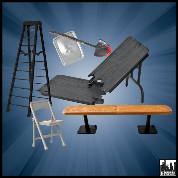 ULTIMATE 6 Piece Accessory Pack for WWE & AEW Wrestling
