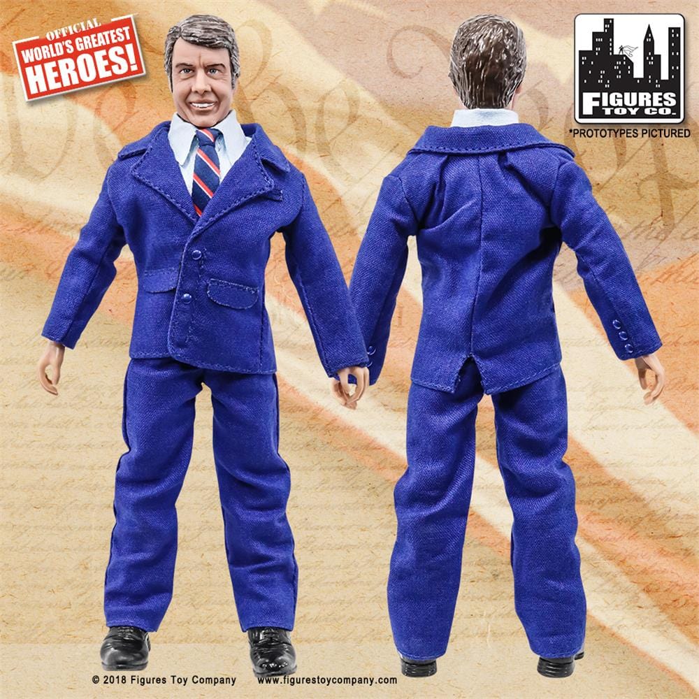 US Presidents 8 Inch Action Figures Series: Jimmy Carter [Blue Suit]