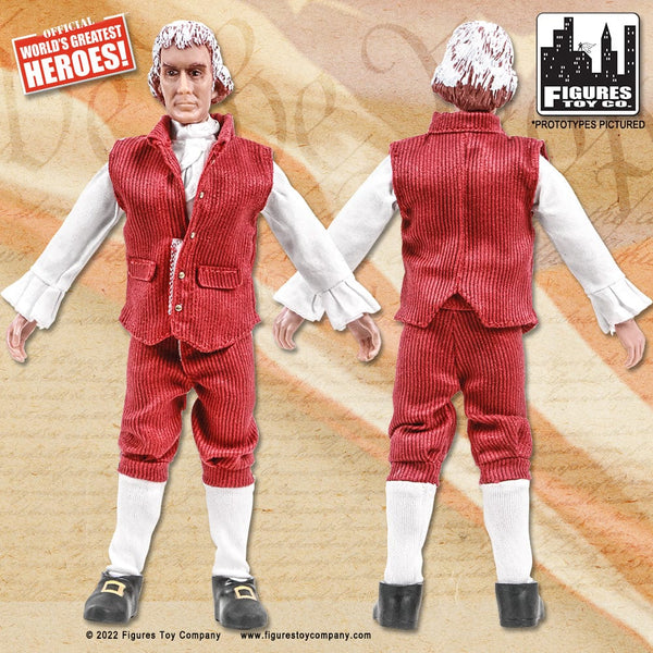 US Presidents 8 Inch Action Figures Series Thomas Jefferson [Blue & R