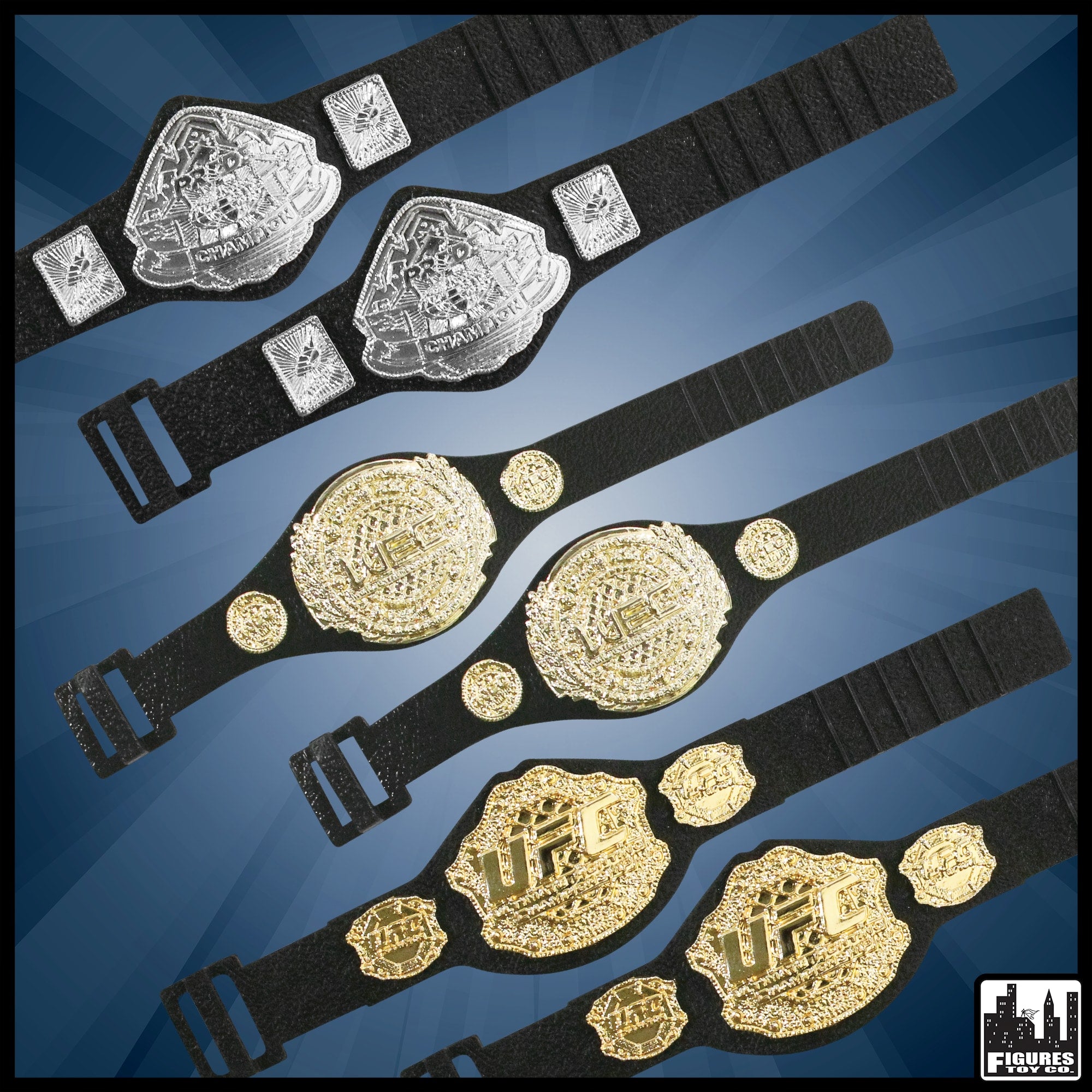 UFC Jakks Action Figure Belts