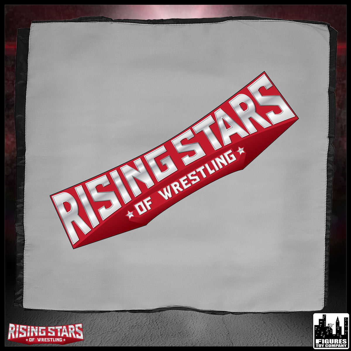 Rising Stars of Wrestling Action Figure Series: Wrestling Ring Mat