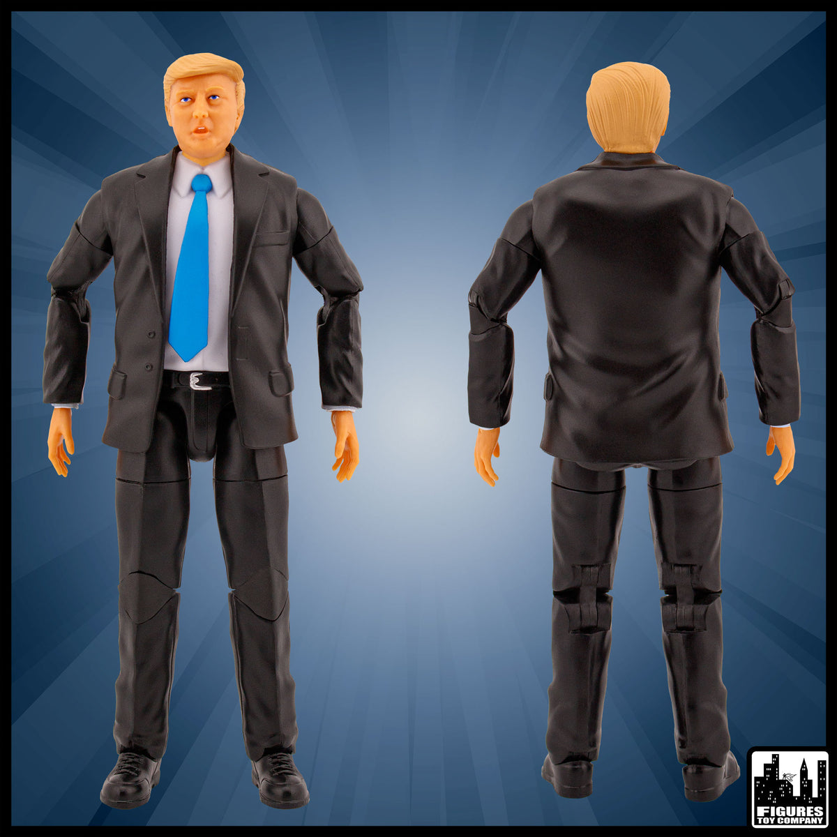 President Trump and JD Vance Talking Action Figure Two-Pack with Podium - view 5