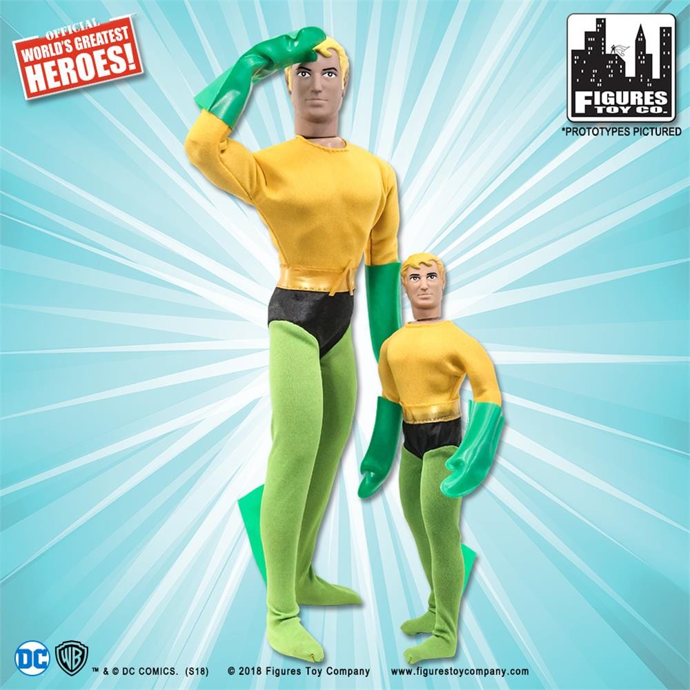 12 Inch Retro DC Comics Action Figures Series: Aquaman