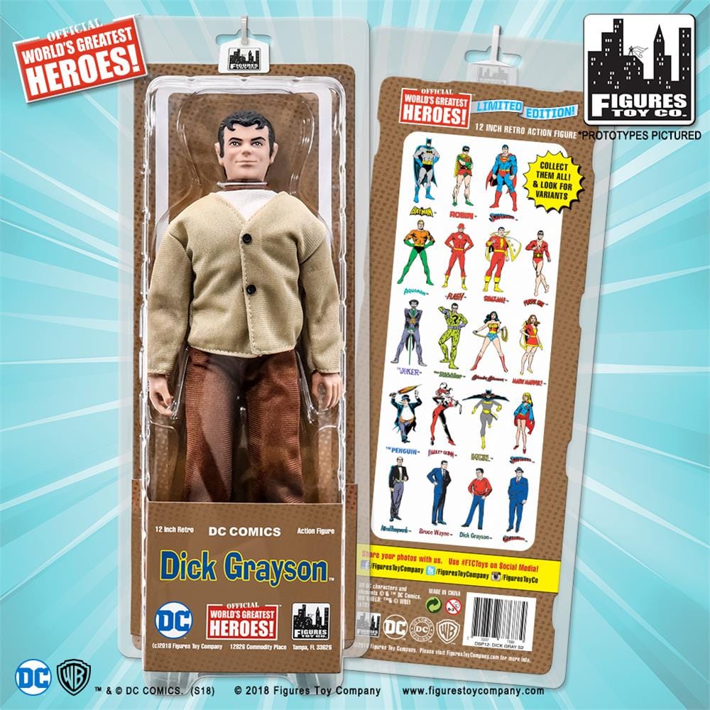 12 Inch Retro DC Comics Action Figures Series: Dick Grayson