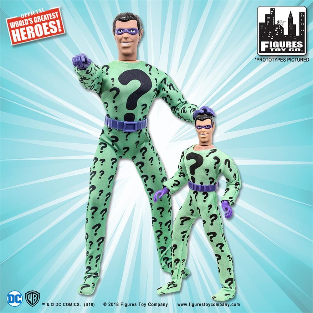 12 Inch Riddler 12 Inch Retro DC Comics Action Figures Series: Riddler - Figures Toy ...