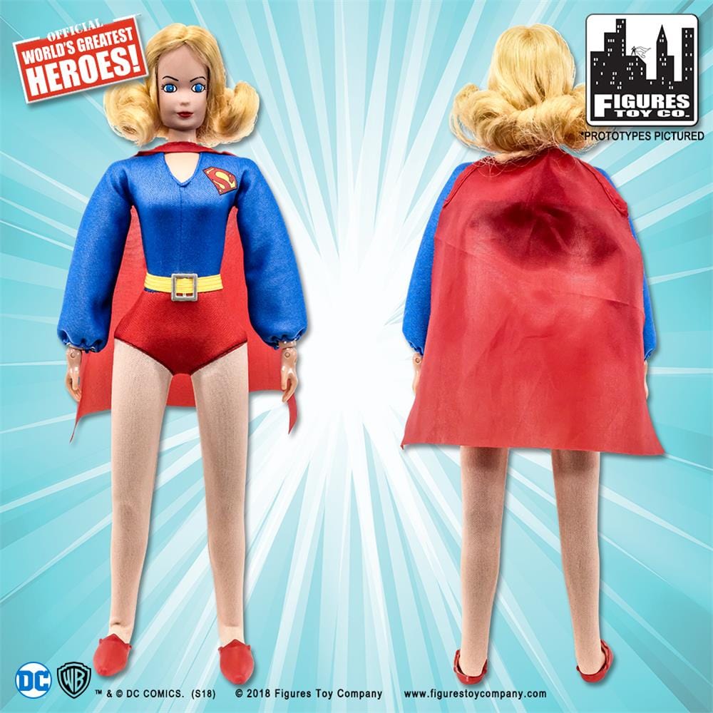 12 Inch Retro DC Comics Action Figures Series: Supergirl
