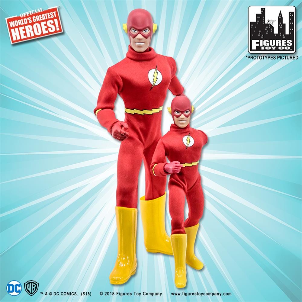 12 Inch Retro DC Comics Action Figures Series: The Flash